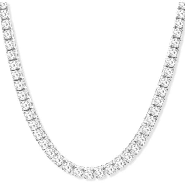 4MM TENNIS NECKLACE - Ermoleve