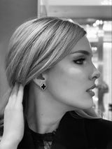 CLOVER CLIP EARRINGS - Ermoleve