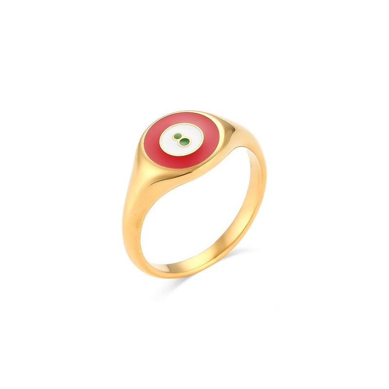 ROUND INFINITY RING - Ermoleve