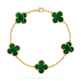 GREEN CLOVER BRACELET - Ermoleve