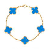 BLUE CLOVER BRACELET - Ermoleve