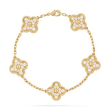 DIAMOND CLOVER BRACELET - Ermoleve