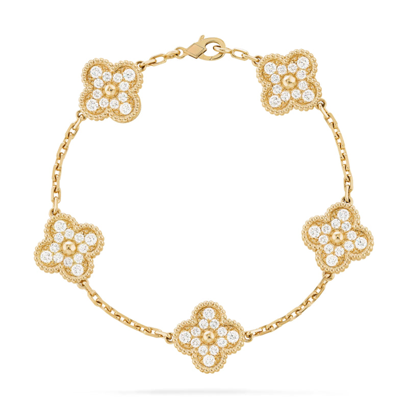 DIAMOND CLOVER BRACELET - Ermoleve