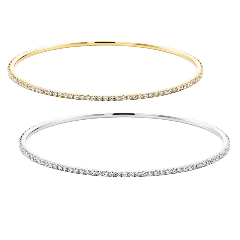 CLASSIC CRYSTAL BANGLE - Ermoleve