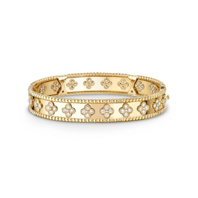 CLOVER BANGLE BRACELET - Ermoleve