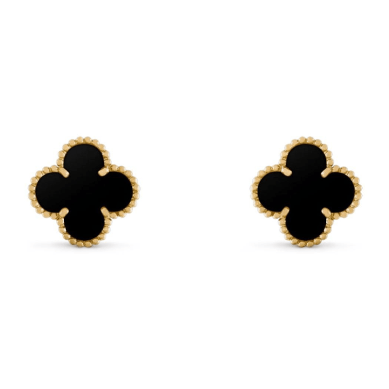 CLOVER CLIP EARRINGS - Ermoleve