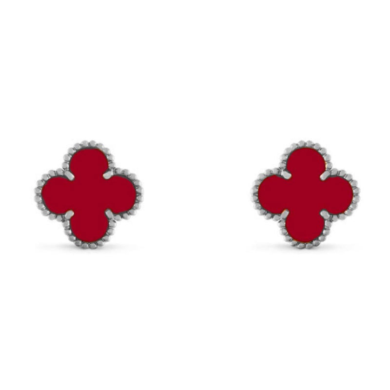 CLOVER CLIP EARRINGS - Ermoleve
