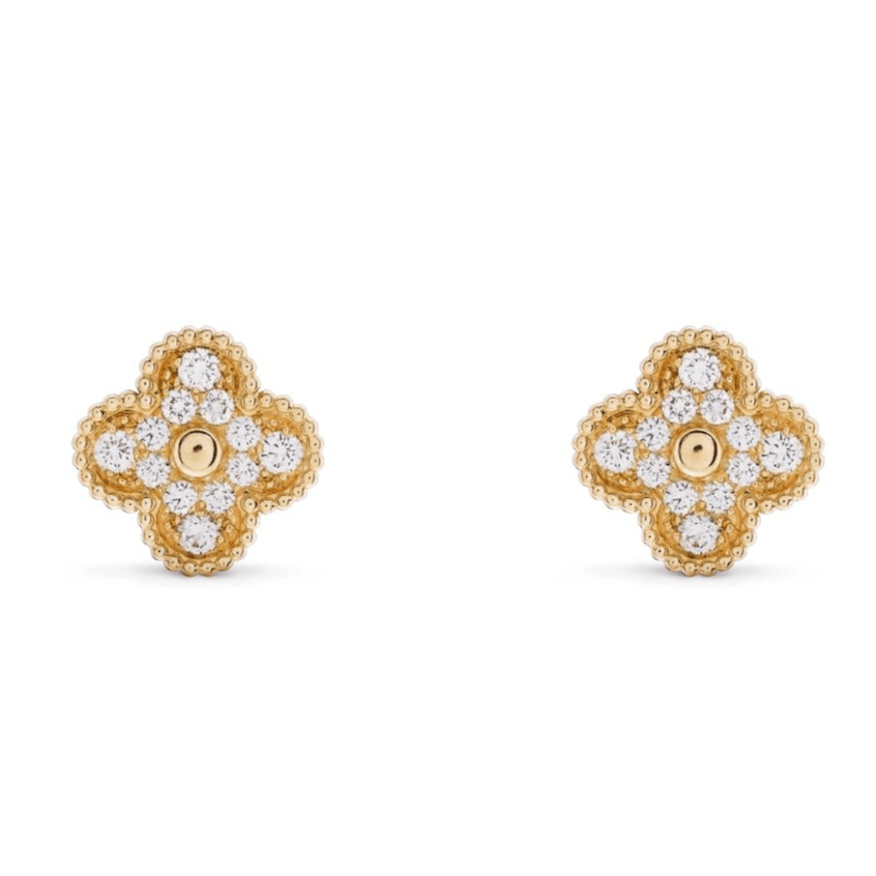 CLOVER CLIP EARRINGS - Ermoleve