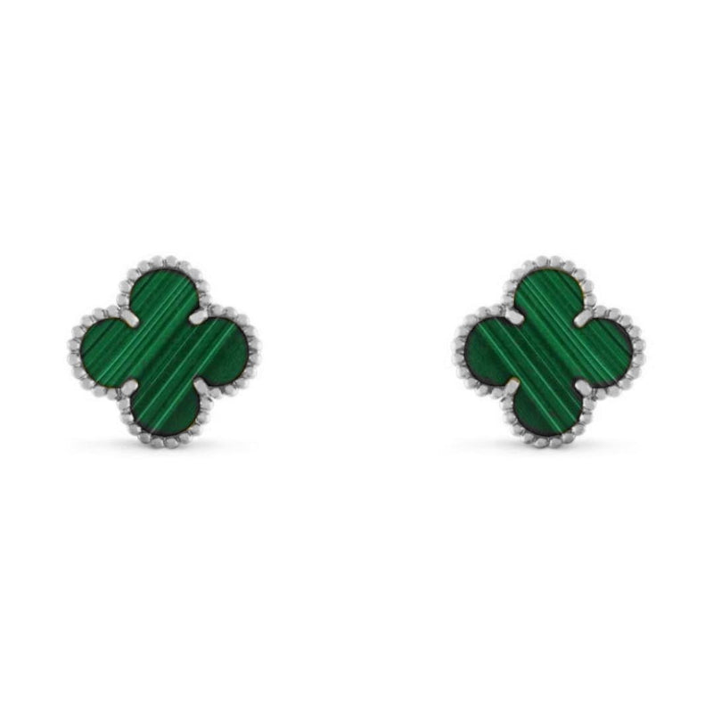 CLOVER CLIP EARRINGS - Ermoleve