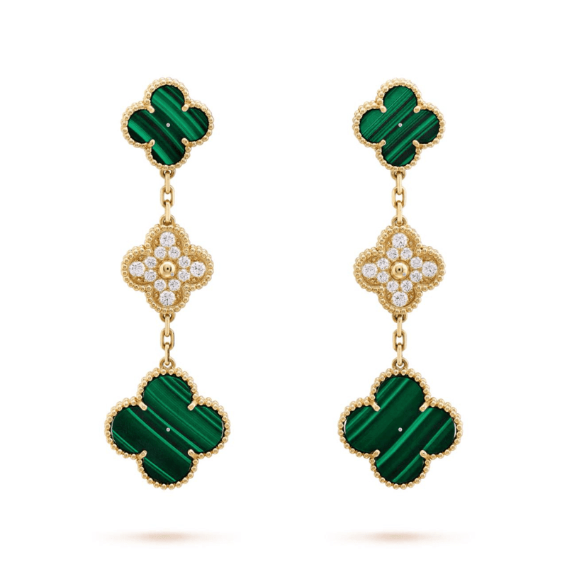 CLOVER EXTENDED EARRINGS - Ermoleve