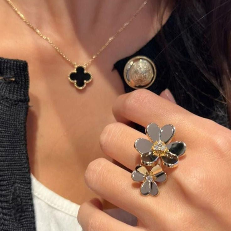 CLOVER NECKLACE - Ermoleve