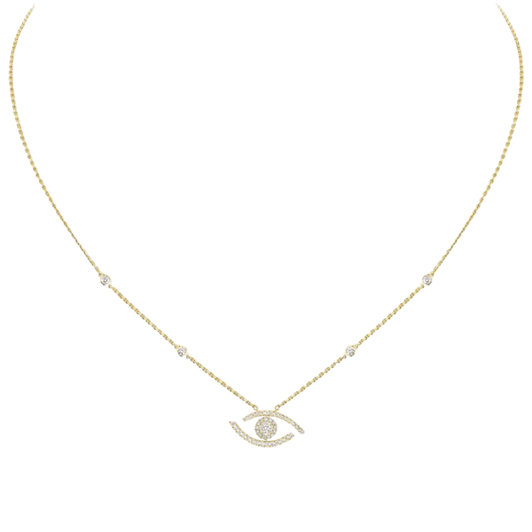 CRYSTAL EVIL EYE NECKLACE - Ermoleve