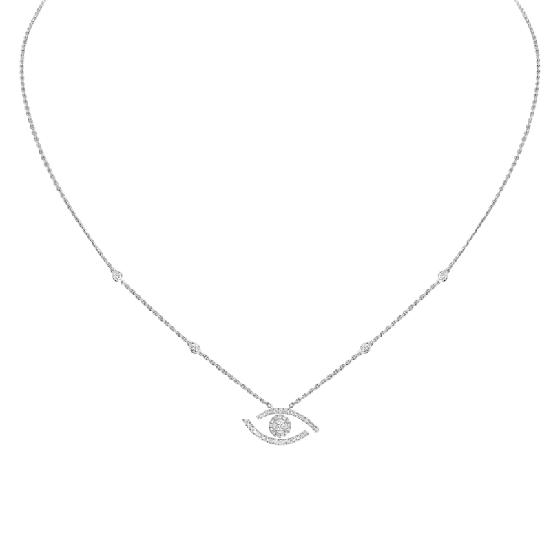 CRYSTAL EVIL EYE NECKLACE - Ermoleve