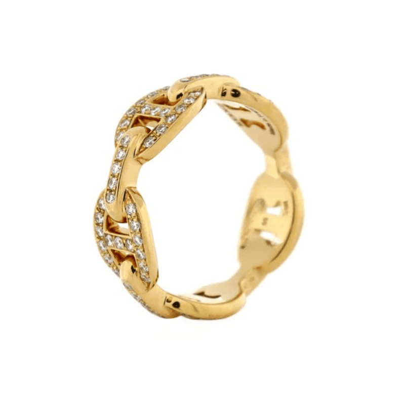 CRYSTAL LINK RING - Ermoleve