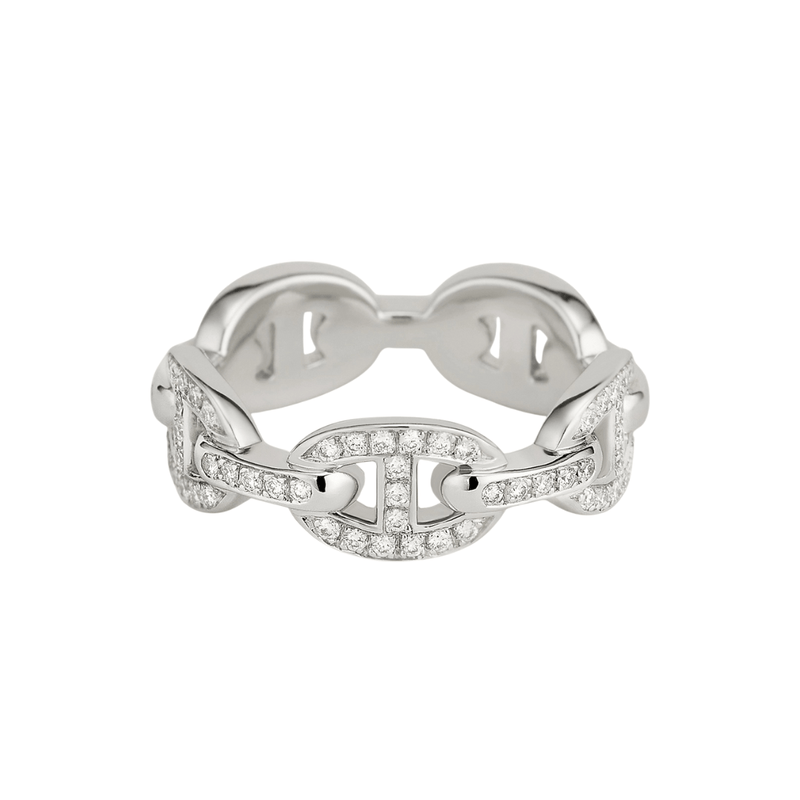CRYSTAL LINK RING - Ermoleve