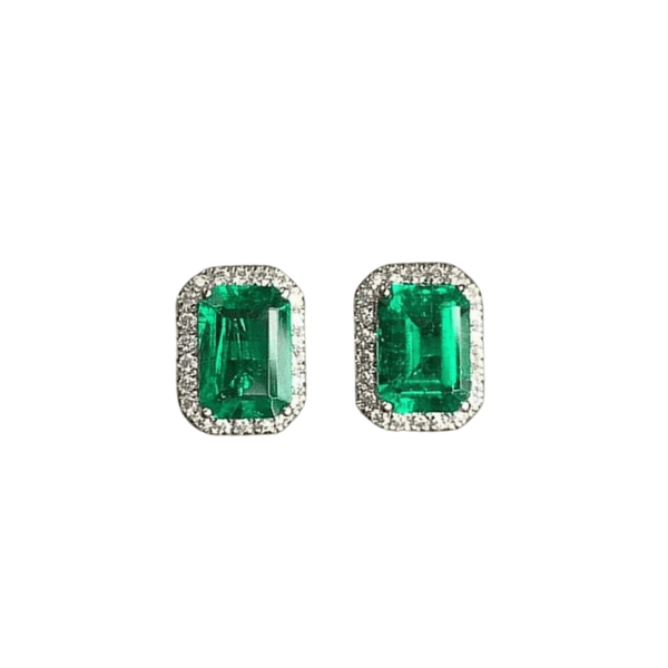 EMERALD EARRINGS - Ermoleve