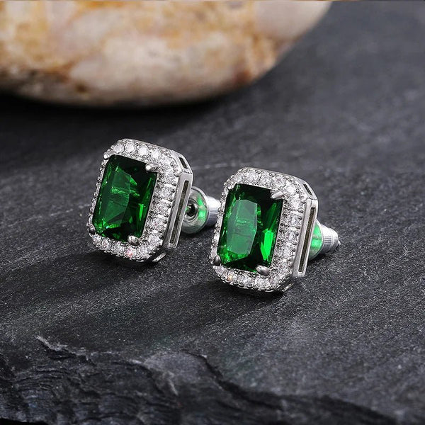 EMERALD EARRINGS - Ermoleve