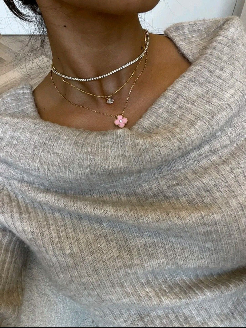 EXCLUSIVE CLOVER NECKLACE - Ermoleve