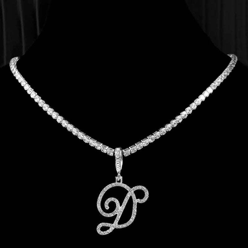 ICY INITIAL NECKLACE - Ermoleve