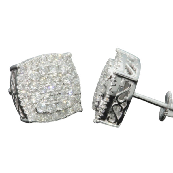 STONE STUD EARRINGS - Ermoleve