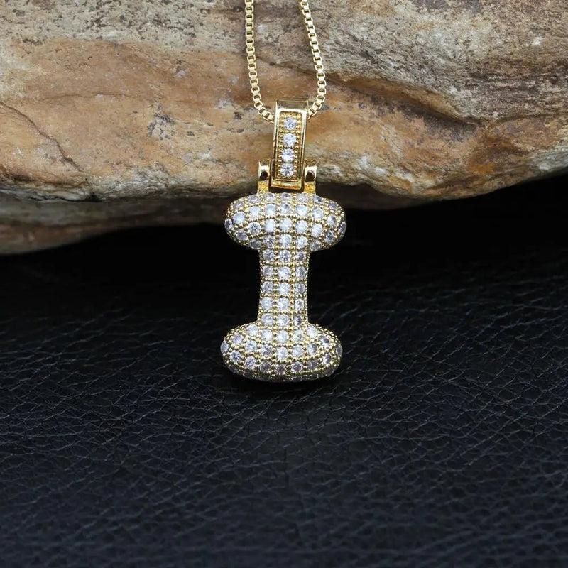 INITIAL BUBBLE NECKLACE - Ermoleve