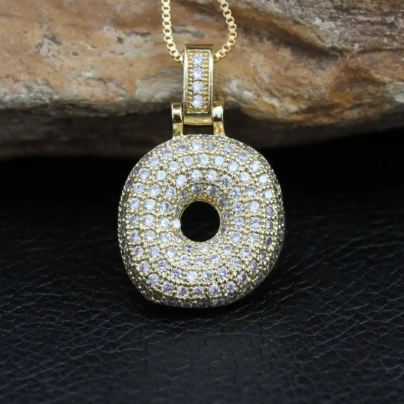 INITIAL BUBBLE NECKLACE - Ermoleve
