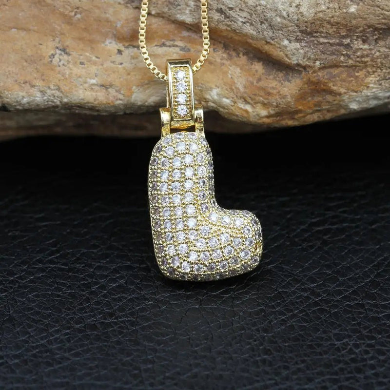 INITIAL BUBBLE NECKLACE - Ermoleve