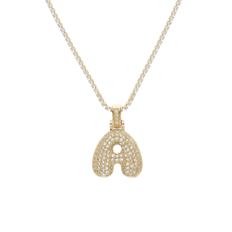 INITIAL BUBBLE NECKLACE - Ermoleve