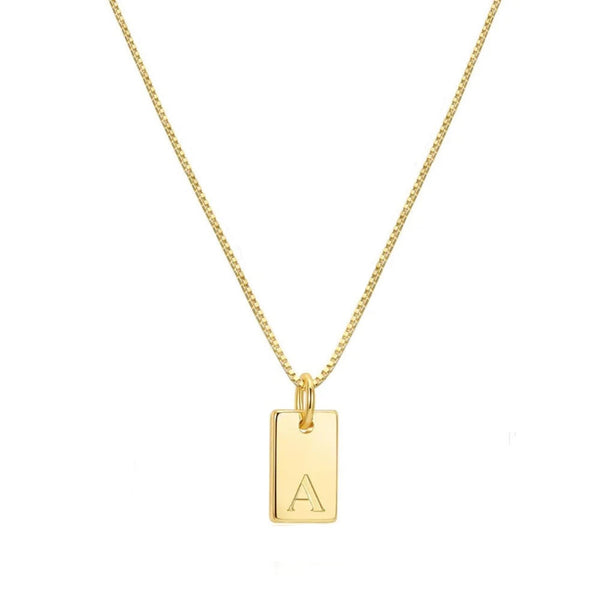 INITIAL PENDANT NECKLACE - Ermoleve