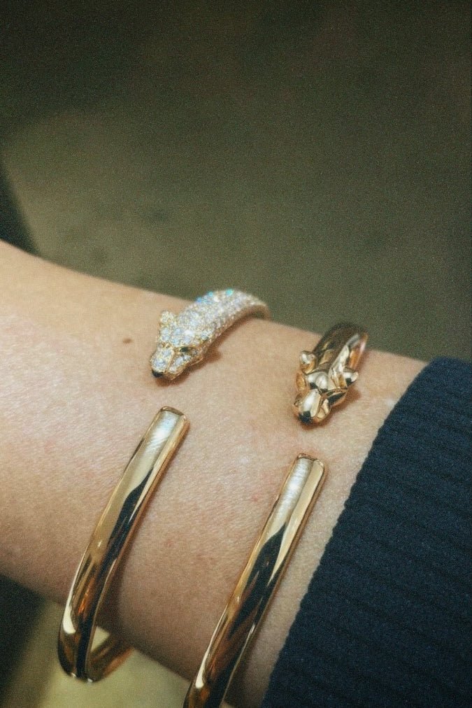 LEOPARD CRYSTAL BRACELET - Ermoleve