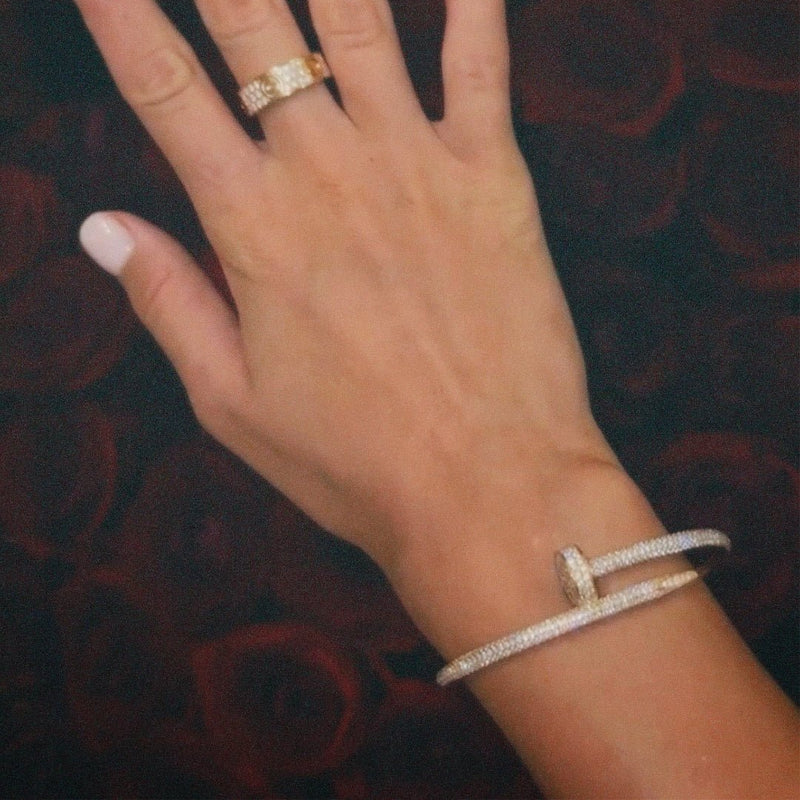 NAIL CRYSTAL BRACELET - Ermoleve