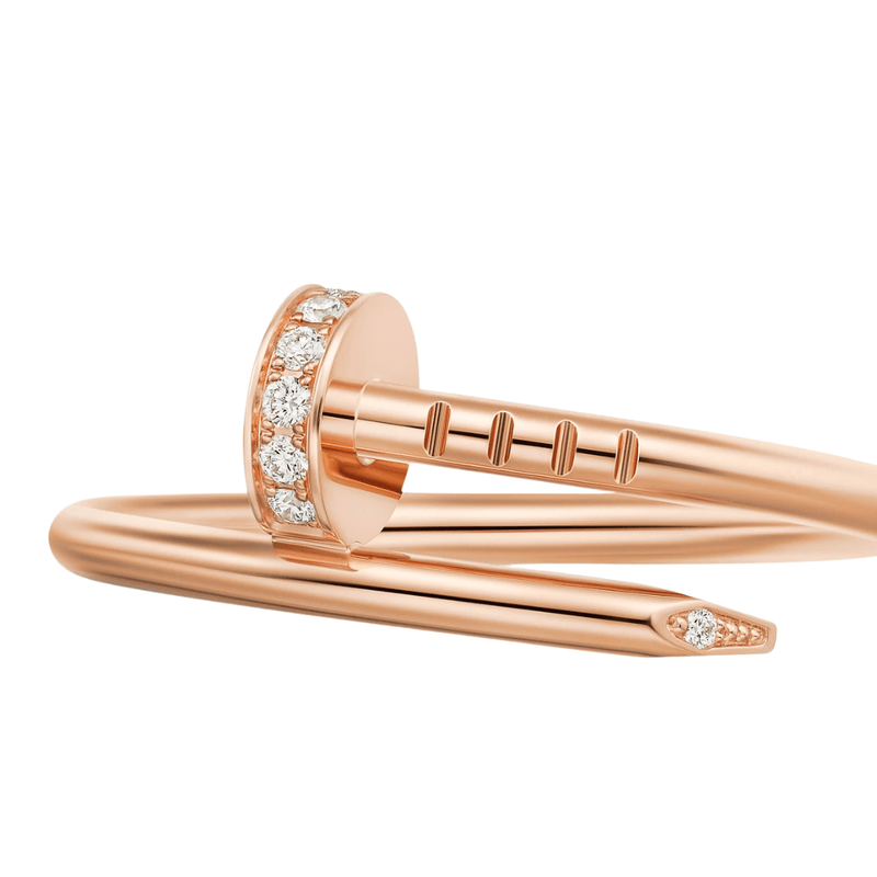 NAIL CRYSTAL RING - Ermoleve
