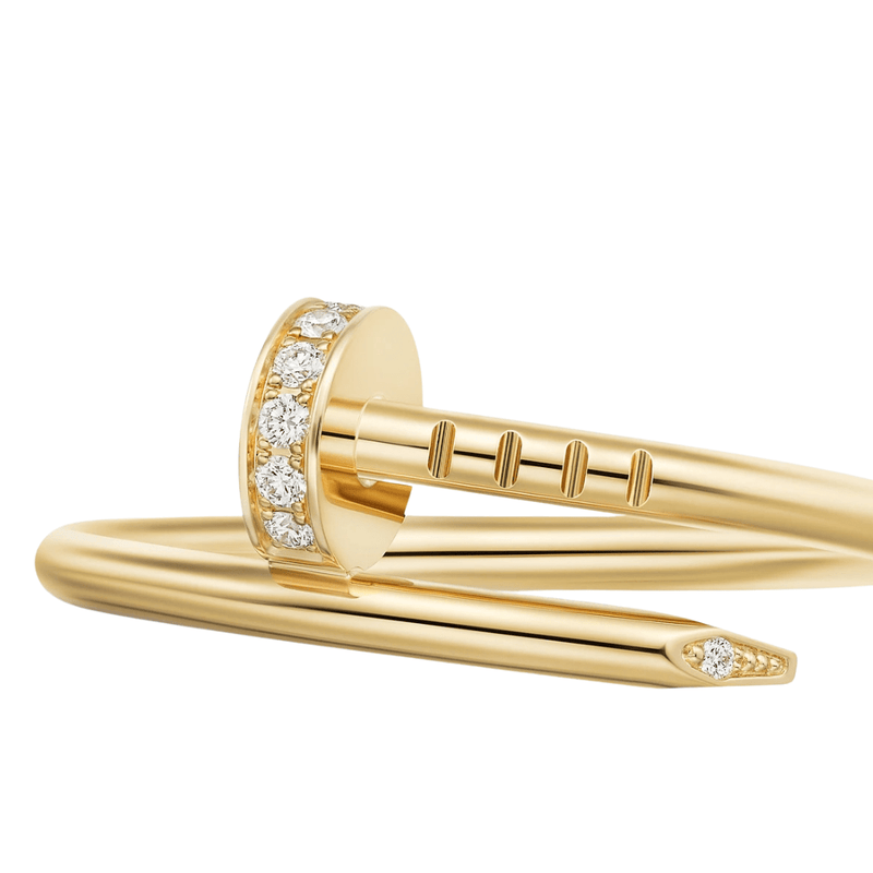 NAIL CRYSTAL RING - Ermoleve