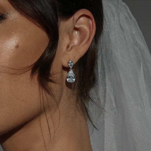 PEAR EARRINGS - Ermoleve