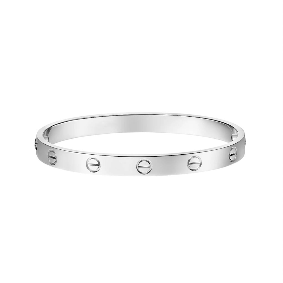 5950435 Plain Bangle Bracelet | Gold & Silver Luxury-Inspired Bangle – Ermoleve
