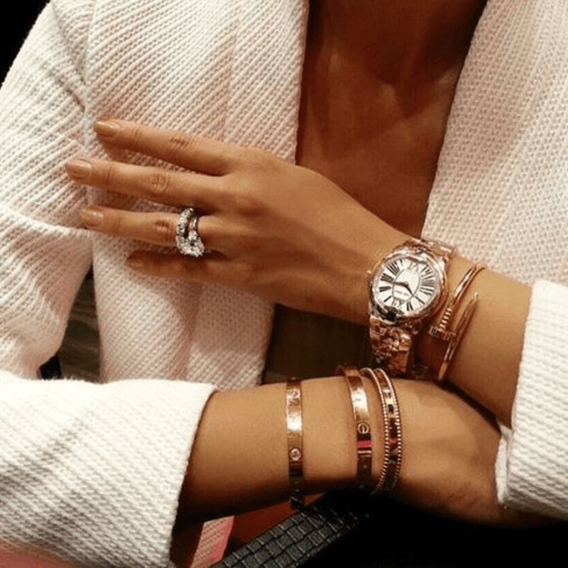 PLAIN BANGLE BRACELET - Ermoleve