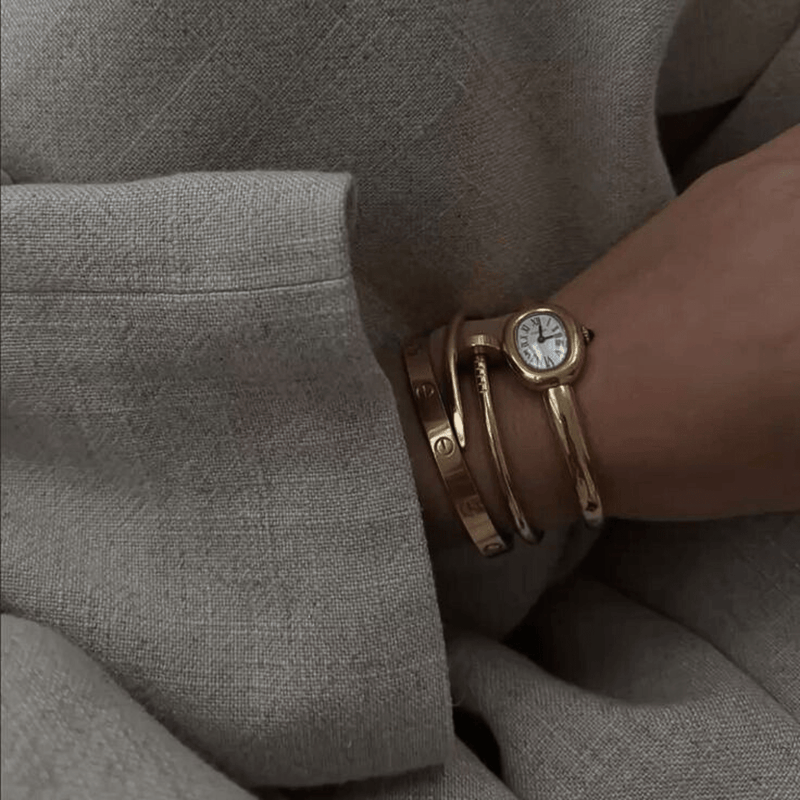 PLAIN NAIL BRACELET - Ermoleve