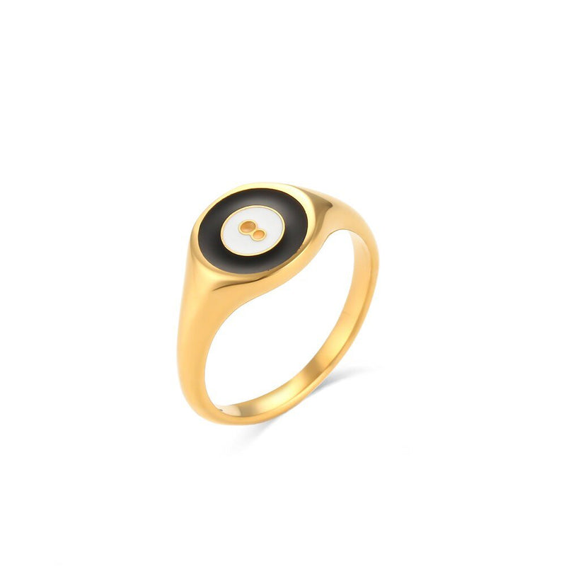 ROUND INFINITY RING - Ermoleve