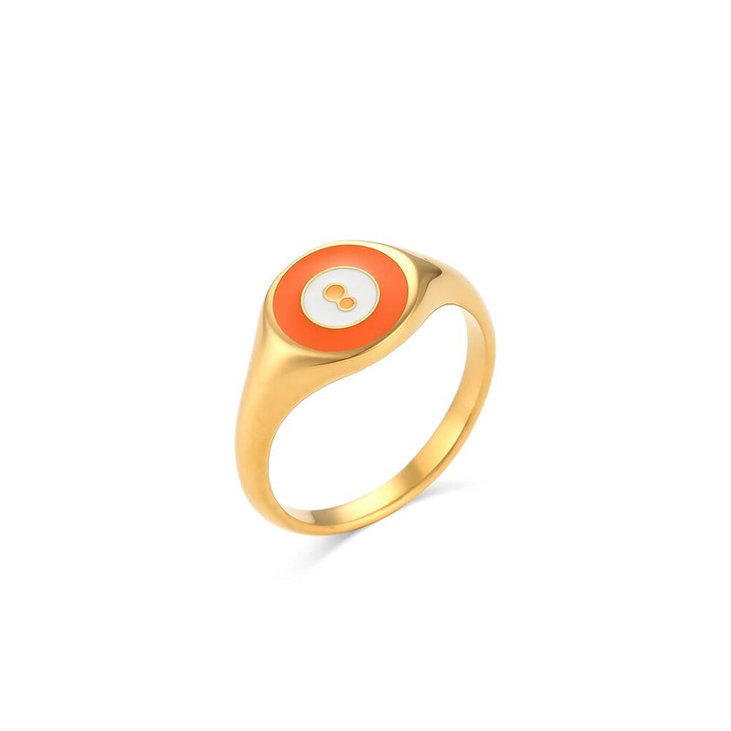 ROUND INFINITY RING - Ermoleve