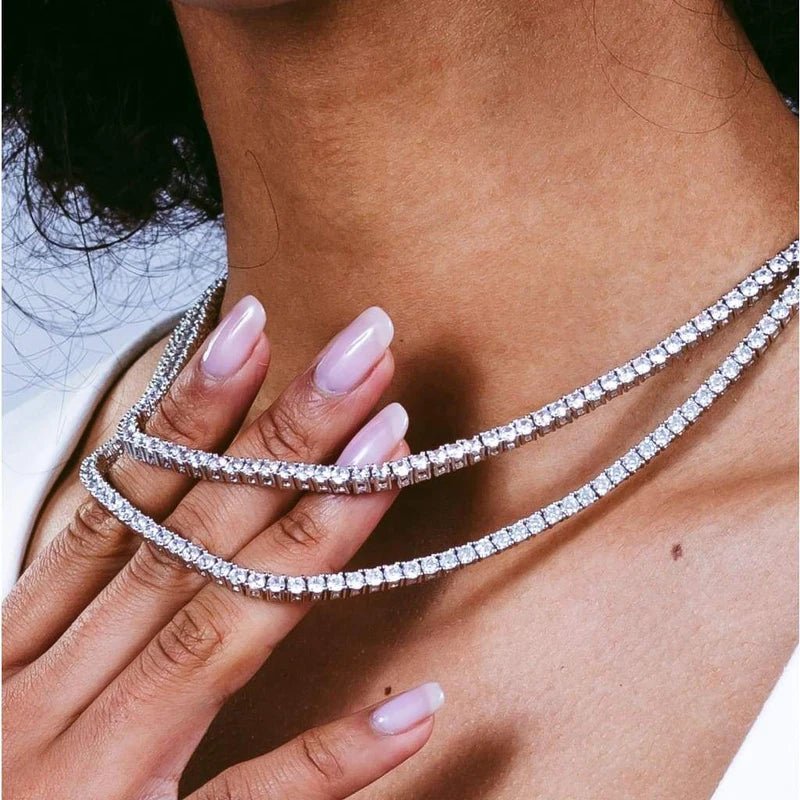 TENNIS NECKLACE - Ermoleve