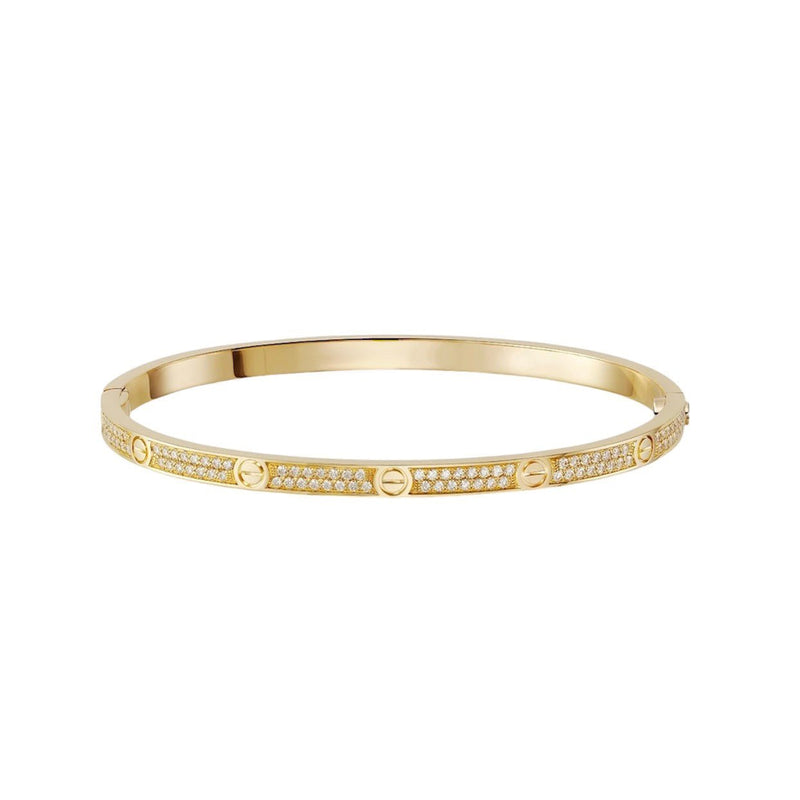 THIN CRYSTAL BANGLE - Ermoleve