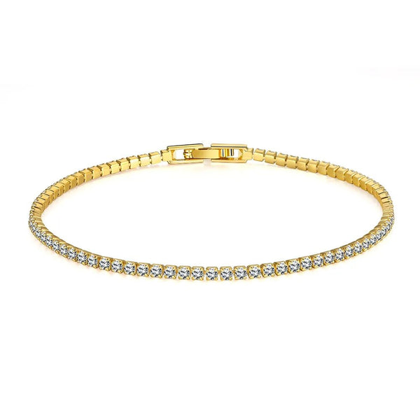 THIN TENNNIS BRACELET - Ermoleve
