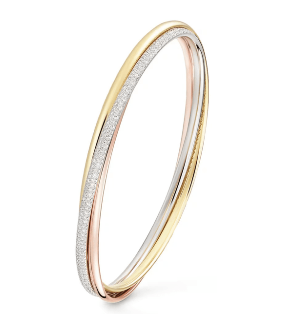 TRIPLE CRYSTAL BANGLE - Ermoleve