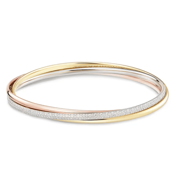 TRIPLE CRYSTAL BANGLE - Ermoleve