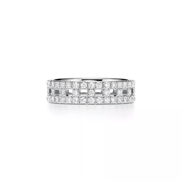 WIDE DOUBLE RING - Ermoleve