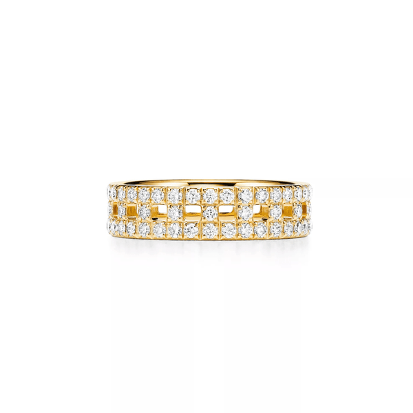 WIDE DOUBLE RING - Ermoleve