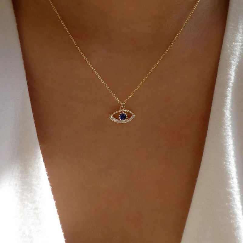 BLUE EYE NECKLACE - Refurbished - Ermoleve